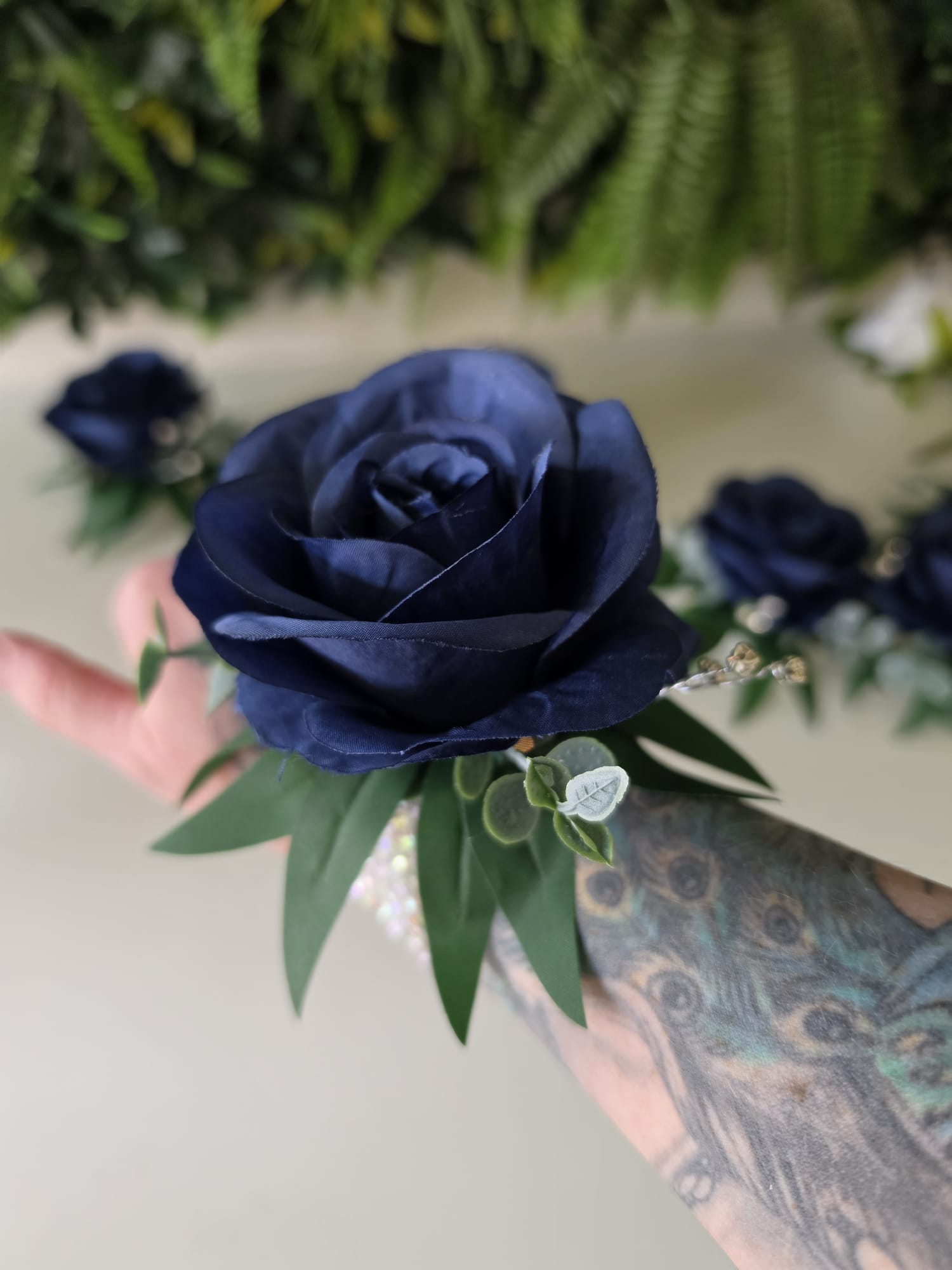 Wrist corsage by Making It Bloom